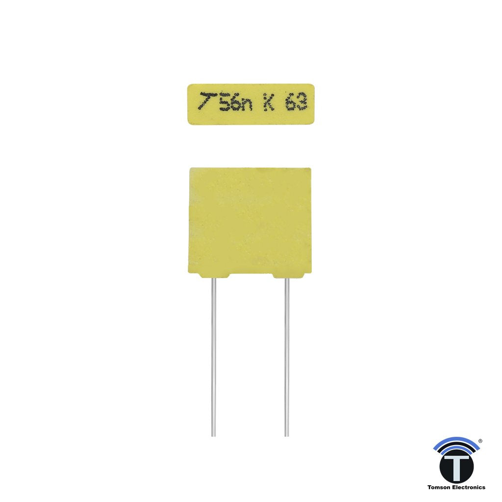 0.056uF 56nF 63V Polyester Film Capacitor 0.056uF 56nF 63V Polyester Film Capacitor